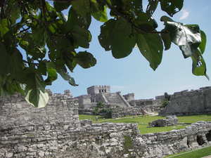 Mayan ruins at Toulumn